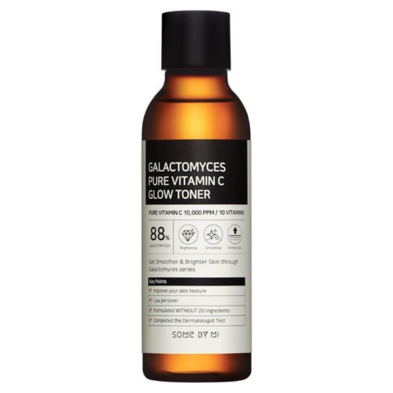 Тонер для сяйва шкіри Some By Mi Galactomyces Pure Vitamin C Glow Toner з вітаміном с і галактомисисом 200 мл, фото 1
