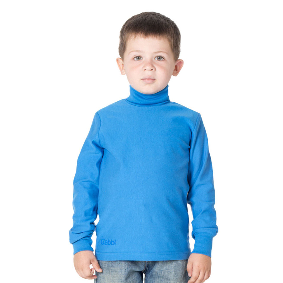 Водолазка дитяча для хлопчика GABBI Класика-2 Блакитний на зріст 104 (10924)