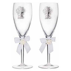 Келихи на 25 років весілля "Дерево життя" 2 шт 16521 Valenti