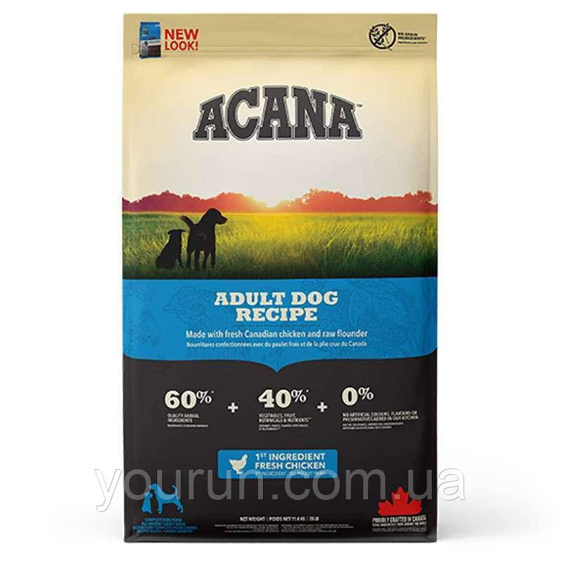 Acana (Акана) Recipe Adult Dog - корм для дорослих собак 17 кг