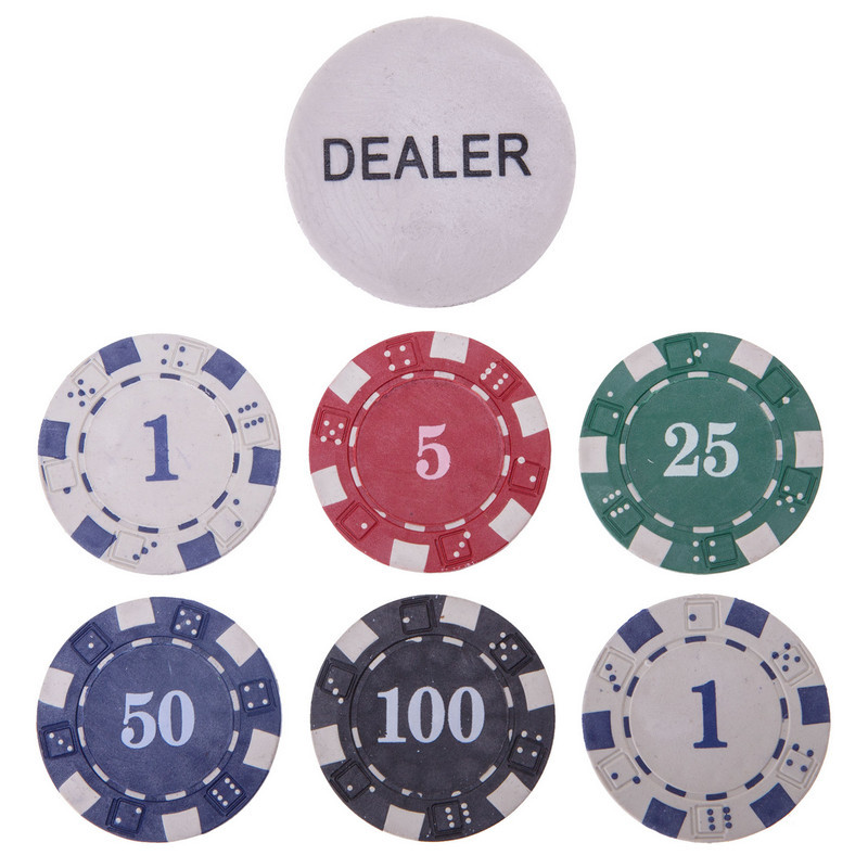 Набор для покера в алюминиевом кейсе на 300 фишек IG-2114 - фото 6 - id-p776625391