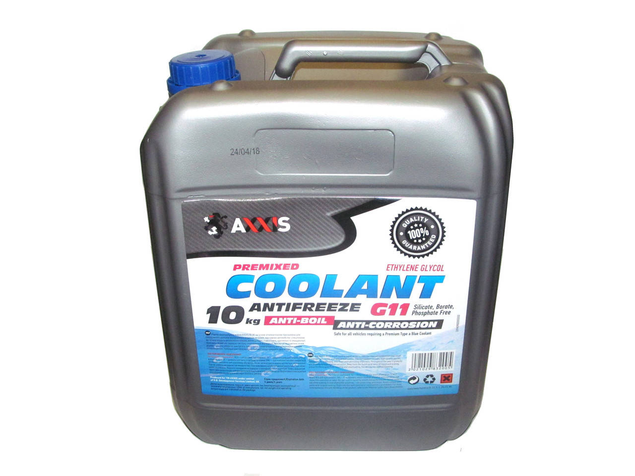 

48021029832 Антифриз BLUE G11 Сoolant (cиний) (Канистра 10кг) AXXIS Польша