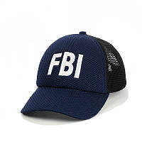 Коттоновая кепка з сіткою "FBI"