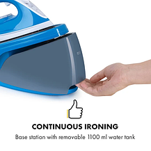 Праска з паростанцией Klarstein Speed Iron V2 Steam Iron, Німеччина, фото 3