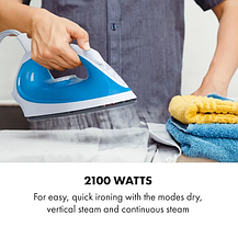 Праска з паростанцией Klarstein Speed Iron V2 Steam Iron, Німеччина, фото 2