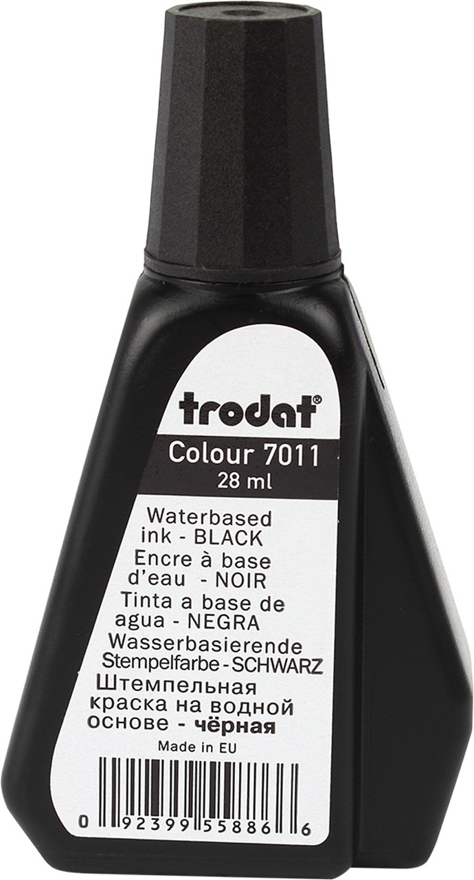 Штемпельна фарба "Trodat" №7011 28мл чорн., фото 1