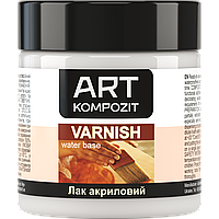 Лак акриловий ART Kompozit (Колір: Безбарвний, Фасовка: 400 мл, Блиск: Глянсовий)