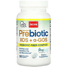 Пребіотики Jarrow Formulas "Prebiotics XOS+GOS" ксилоолігосахариди та галактоолігосахариди (90 таблеток)
