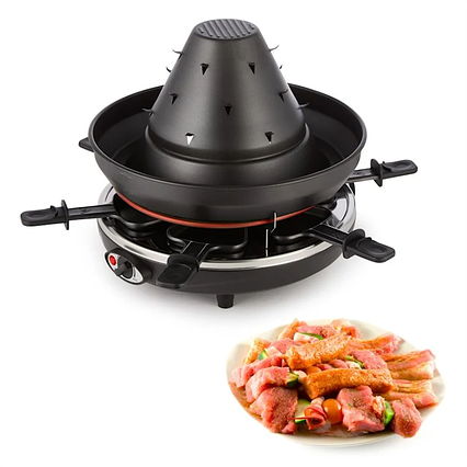 Електрогриль раслет раклетница Klarstein Taste Volcano Tartarengrill, Німеччина, фото 2
