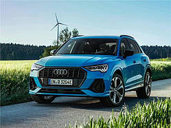 Багажник на дах Audi Q3 поперечки на рейлінг інтегрований Integra techno Кенгуру