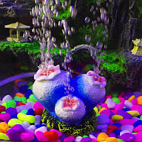 Декор в акваріум Корал 65м на 50 мм різнобарвний