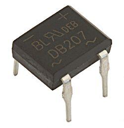 Діодний міст DB207, 2A 1000V