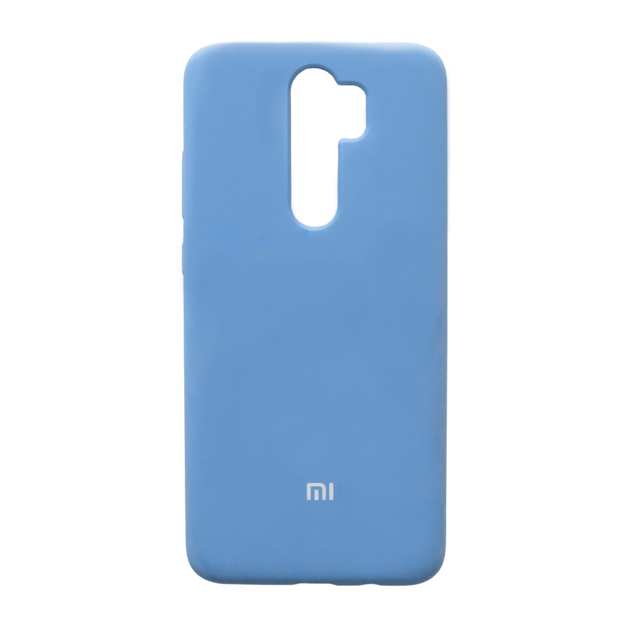 Чохол Silicone Case Premium для Xiaomi Redmi Note 8 Pro Azure 10 (закрытый низ)