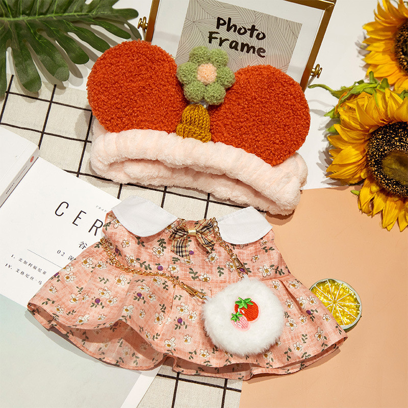 Одяг для качечка Лалафанфан Cafe Mimi 30 см (Lalafanfan), вбрання для качки (l_10274), фото 1