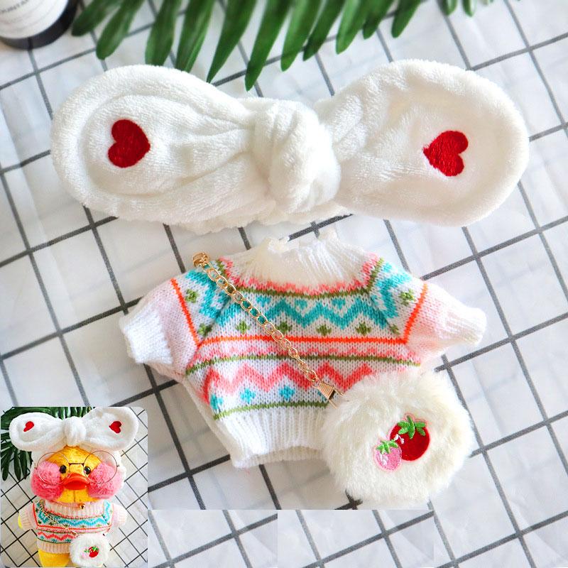 Одяг для качечка Лалафанфан Cafe Mimi 30 см (Lalafanfan), вбрання для качки (l_10375)