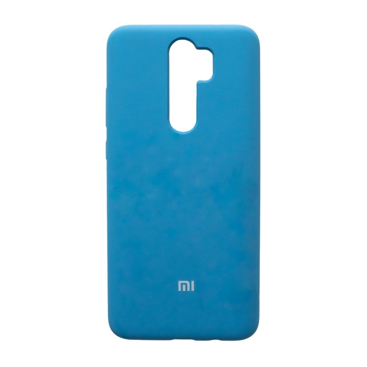 Чохол Silicone Case Premium для Xiaomi Redmi Note 8 Pro Blue Horison 16 (закритий низ)