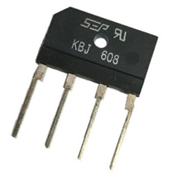 Діодний міст KBJ608, 6A 800V
