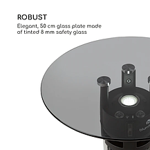 Вуличний стіл нагрівач Blumfeldt Primal Heat 65 Heated Bistro Table, Німеччина, фото 6