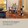 Вуличний стіл нагрівач Blumfeldt Primal Heat 65 Heated Bistro Table, Німеччина, фото 7