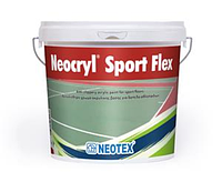 Акрилове еластичне покриття для спортивних майданчиків і кортів Neocryl Sport Flex 12 кг рал 6000 зелений