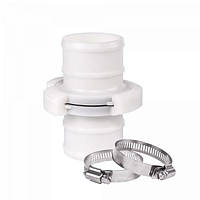 Кулькова муфта для шланга 1 1/2", у комплекті 
с хомутами, ZP11-150SET