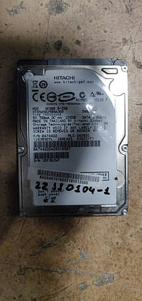 Жорсткий диск для ноутбука 250 Gb / Гб Hitachi 5K500.B HTS545025B9A300 2.5" SATA2 No 22110104, фото 1