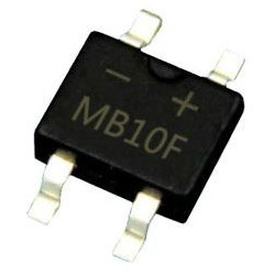 Діодний міст MB10F, 0.5 A 1000V