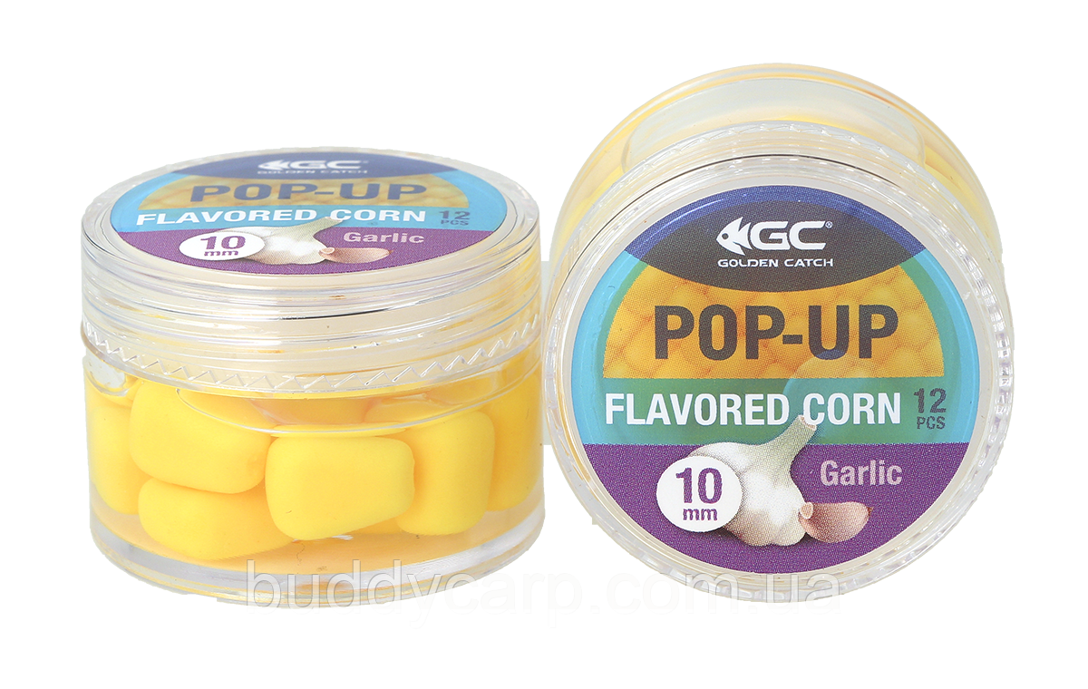 Кукурудза в дипі GC Pop-Up Flavored 8 мм Garlic