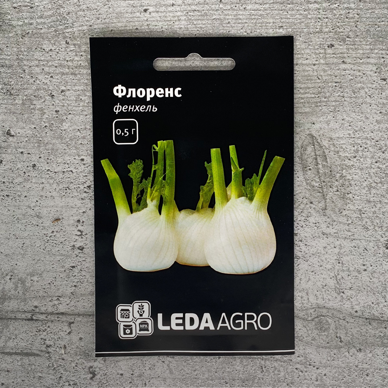 Фенхель Флоренс 0,5 г насіння пакетоване Leda Agro