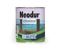 Полиуретановая химстойкая краска для металла, бетона и пластика Neotex Neodur упак 5 кг ral 9003 белый