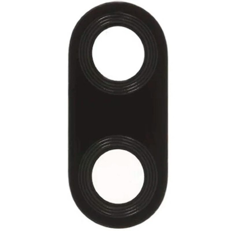 Скло камери для Huawei P Smart Plus (2018) зі сріблястою рамкою, фото 1