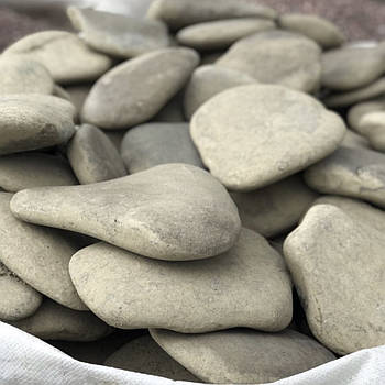 Галька річкова 60-200 мм, 25 кг "Долонька"