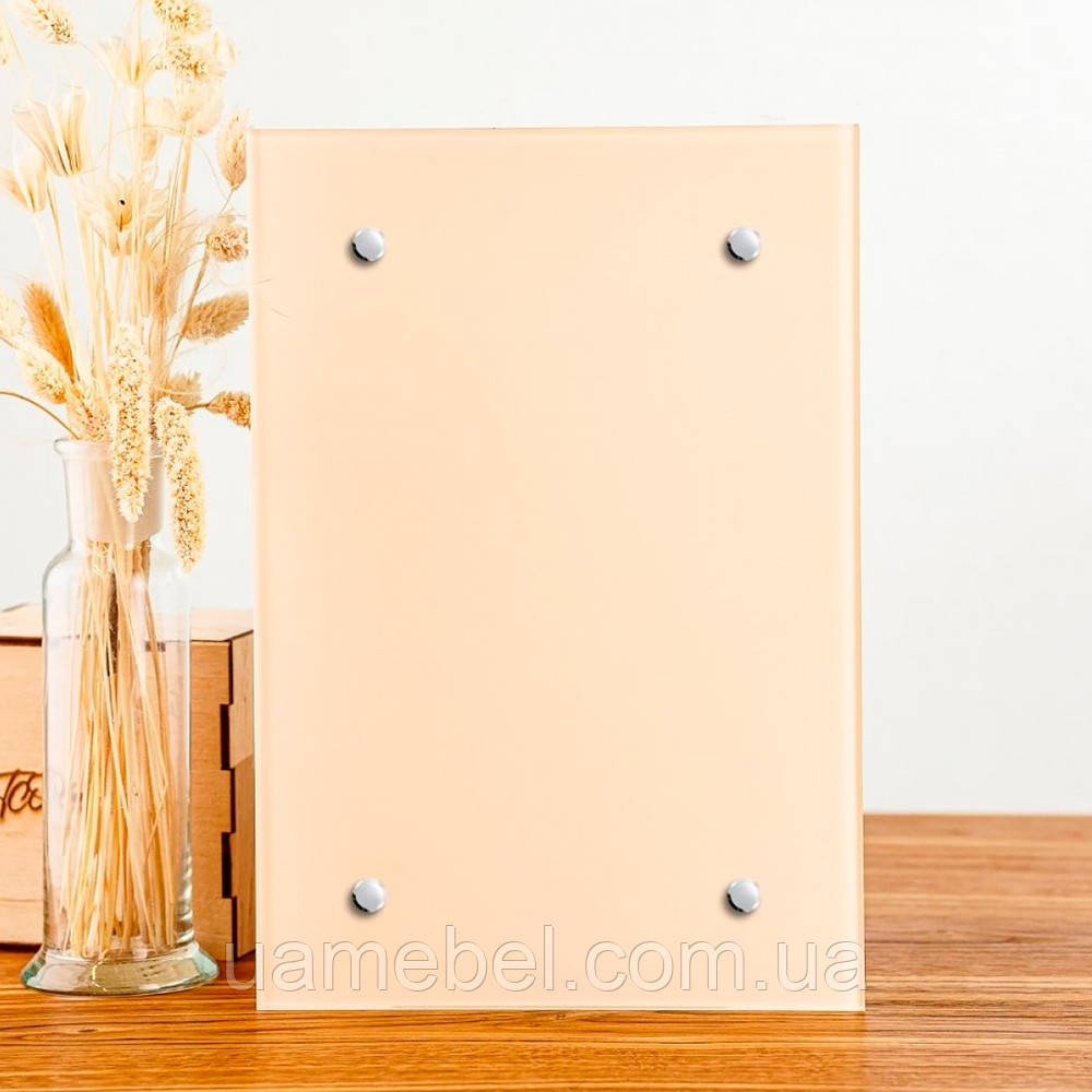 Дошка скло Perfect Warm Beige Matt 9085 4 мм