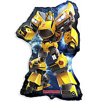 Фольгована повітряна куля фігурна Бамблбі Трансформер 74 см Іспанія Flexmetal