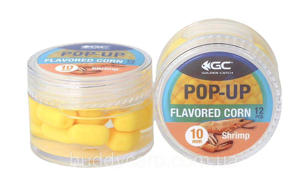 Кукурудза в дипі GC Pop-Up Flavored 8 мм Shrimp