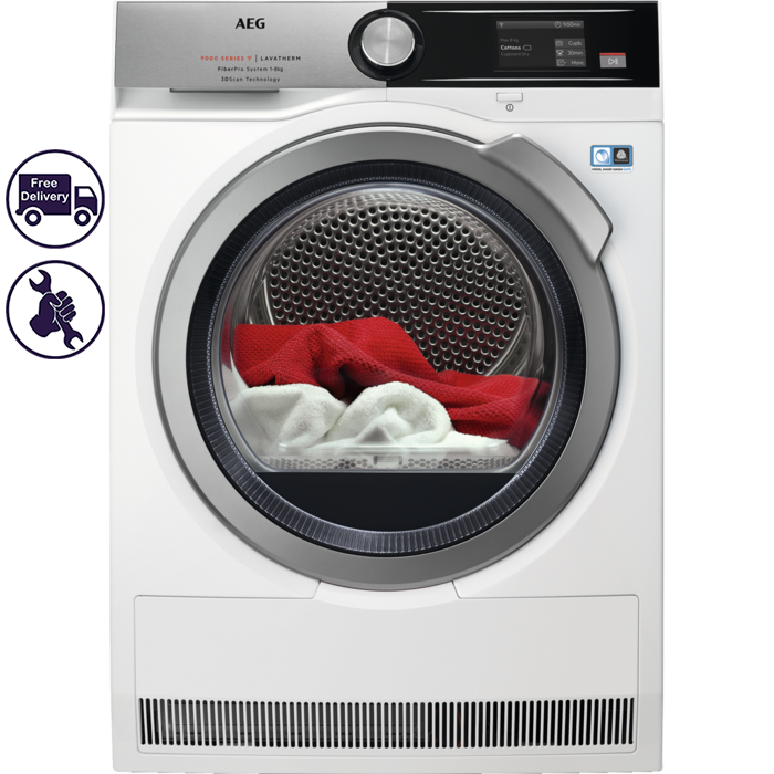 AEG T9DBA68SC. Сушильна машина з тепловим насосом