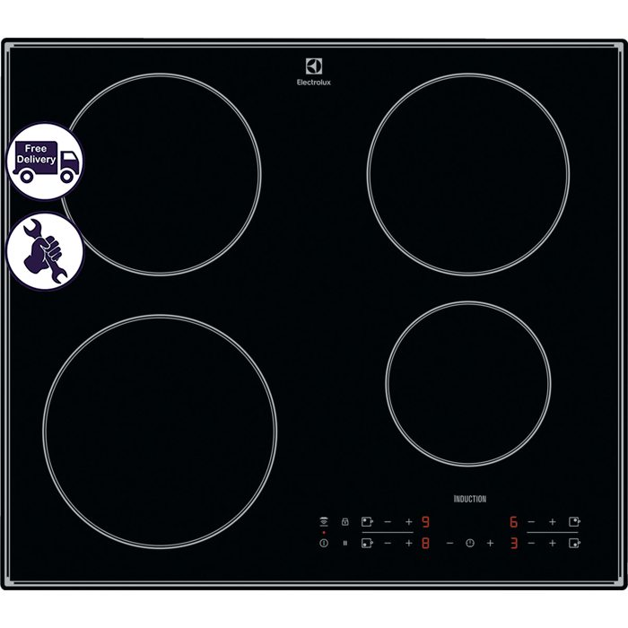 Electrolux IPEV644RCC. Індукційна варильна поверхня Стандартна Індукція 60 см