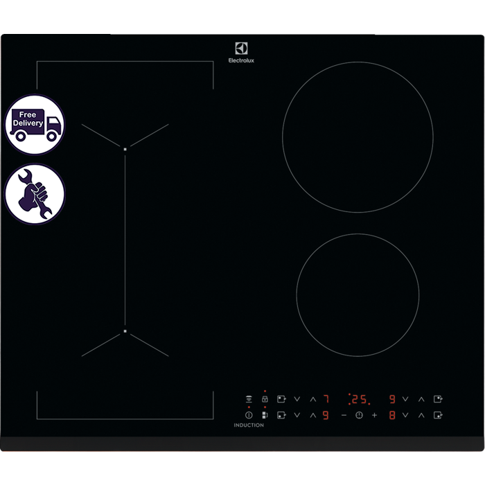 Electrolux IPE6443KFV. Індукційна варильна поверхня Bridge 60 см
