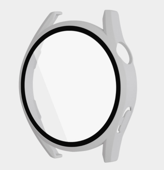Чохол-накладка DK Пластик Soft-Touch Glass Full Cover для Huawei Watch GT 3 46mm (white), фото 1