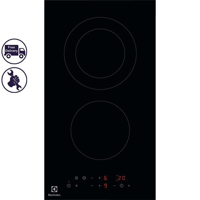 Electrolux CPE3242KC. Електрична варильна поверхня Domino 29 см