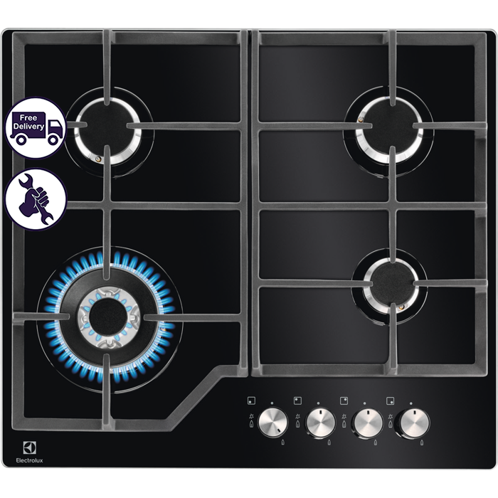 Electrolux GPE363YK. Газова варильна поверхня Лінійка GOG 60 см