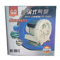 Вихревой компрессор для пруда Улитка SunSun HG-180C