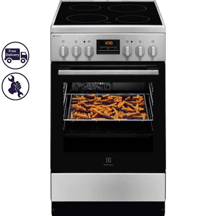 Electrolux RKR540200X. SurroundCook Електрична плита Нержавіюча сталь з Antifingerprint