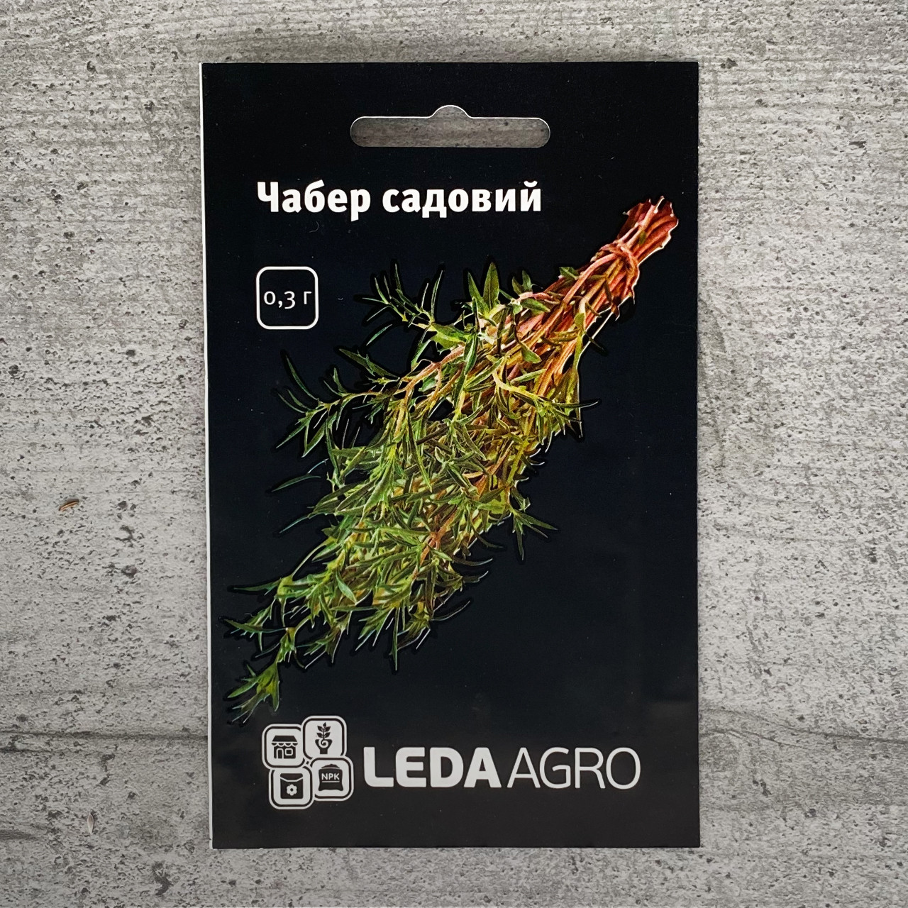 Чабер садовий 0,3 г насіння пакетоване Leda Agro