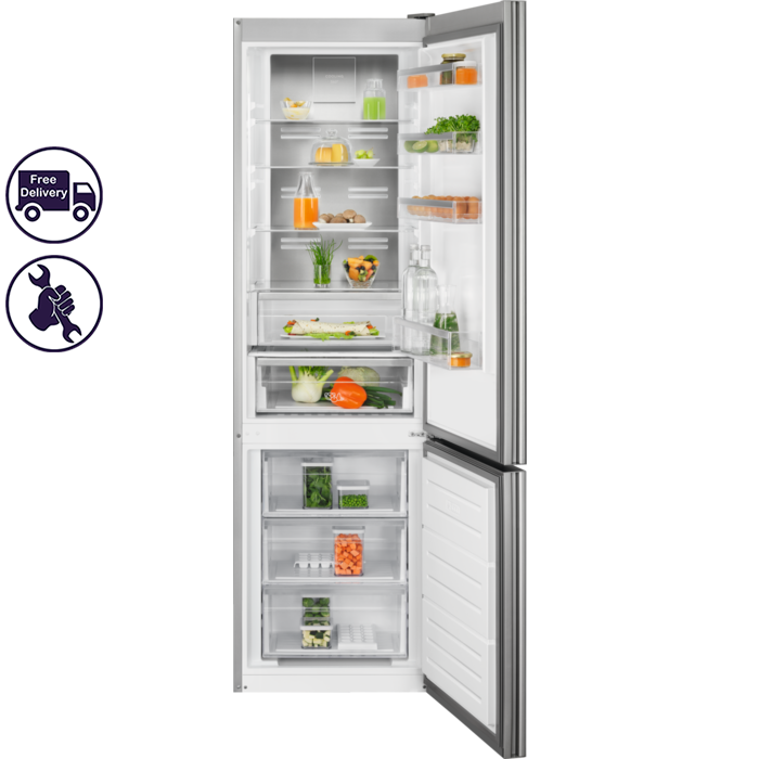 Electrolux RNT7ME34G1. Frost Free Отдельностоящий Холодильник с морозильной камерой 201 см