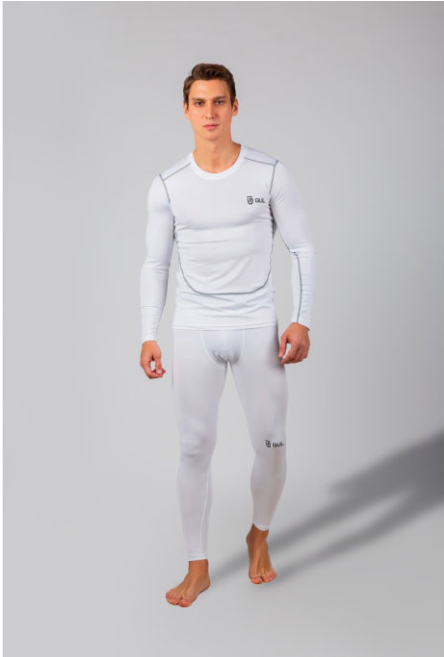 Рашгард мужской для тренировок бега компрессионное термобелье черная кофта для спорта спортивная одежда - фото 5 - id-p1583852380