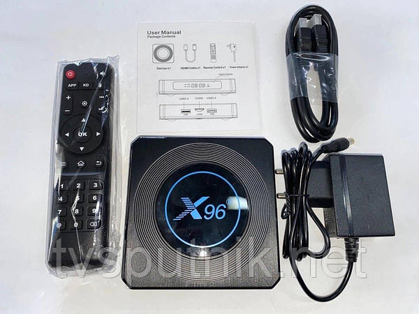 Купить приставку X96 tv box + установка IPTV программ