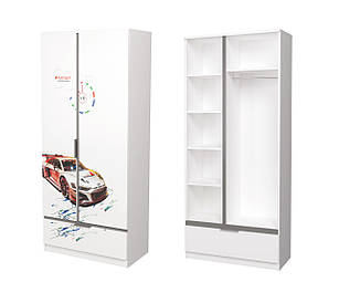 Шафа з фотодруком автомобілів