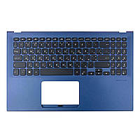 Корпус верхняя крышка для Asus A512 F512 K512 R512 S512 X512 series, RU/UA, (Blue, топкейс+клавиатура с