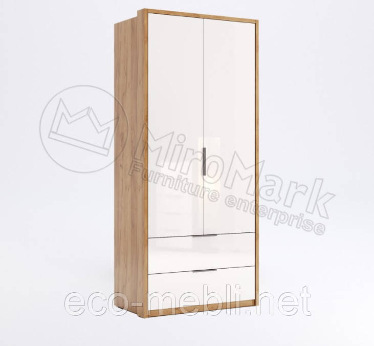 Шафа розпашна 2Д2Ш у спальню Асті Міромарк, фото 1